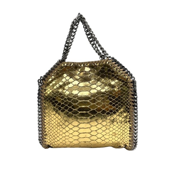 Stella McCartney Falabella Mini Tote Bag, Gold, C7 - Picture 3 of 16